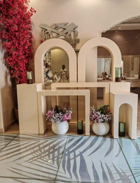 طاولات استقبال